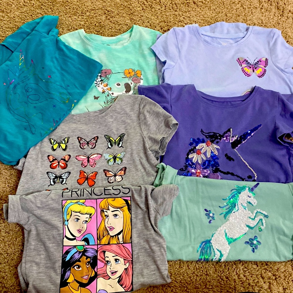 Size 7 lot of T-shirt’s